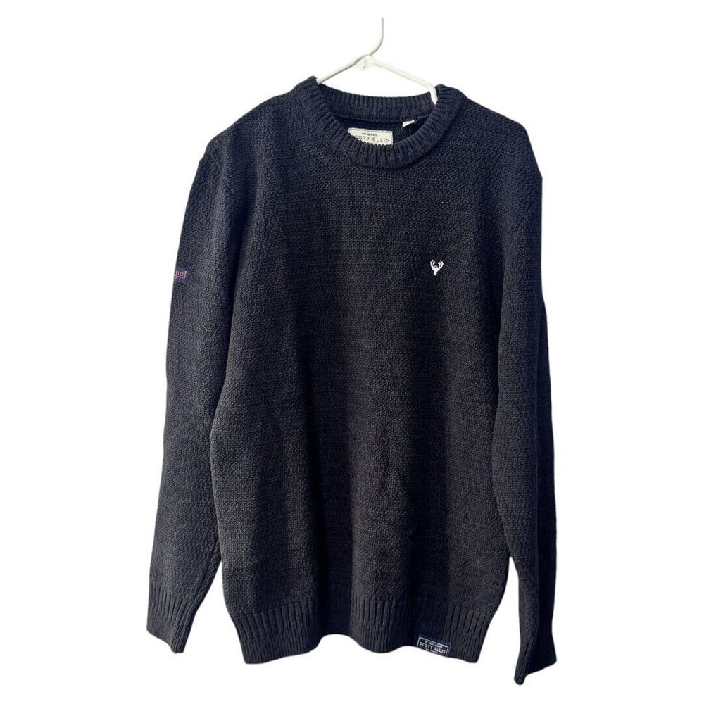 Scott‎ Ellis Carisma Winchester men's sweater size large black